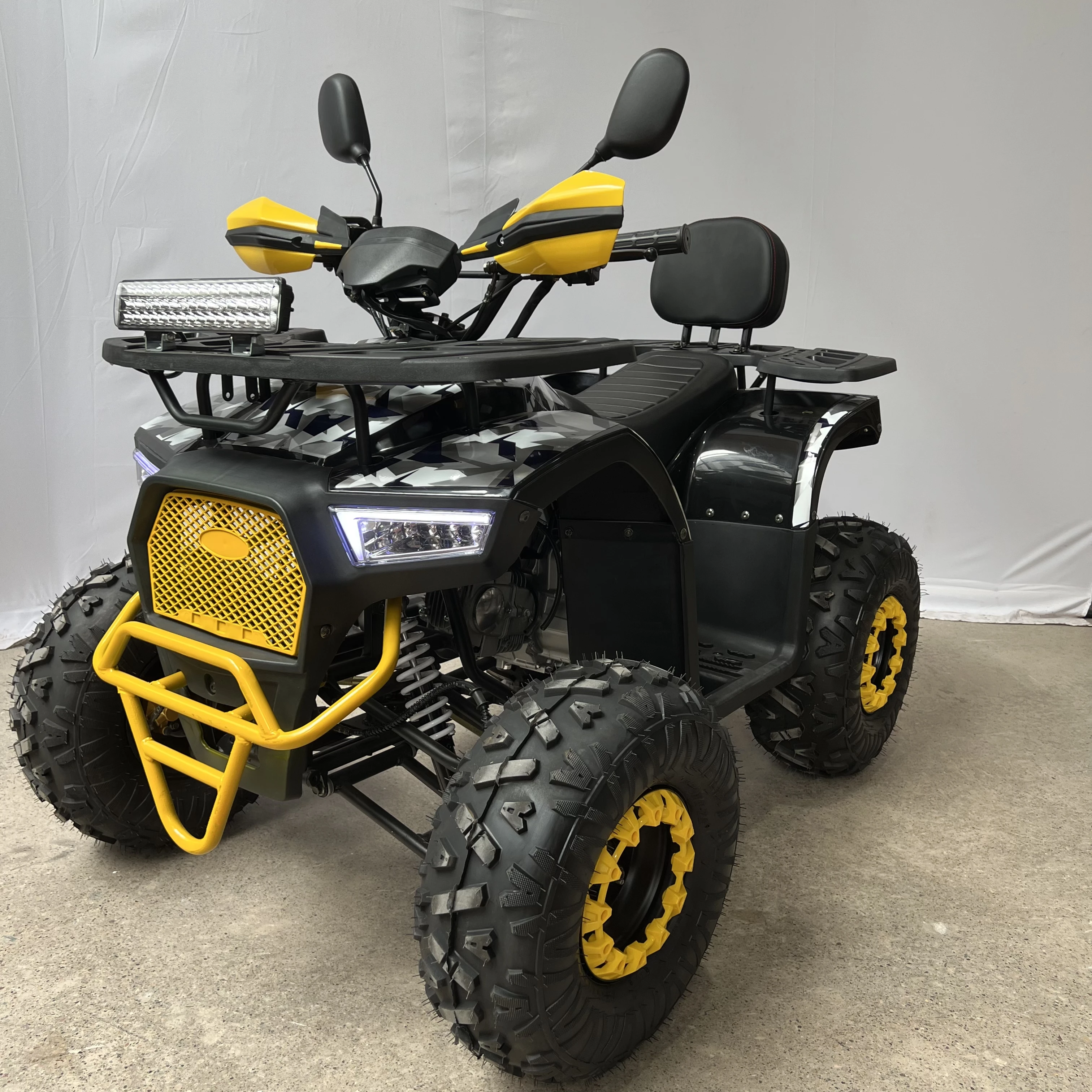 200cc Gas/Diesel Automatic 4 Stroke 1 Cylinder Air-Cooled 2WD ATV Youth and Adult 4 Wheeler with Chain Drive Transmission