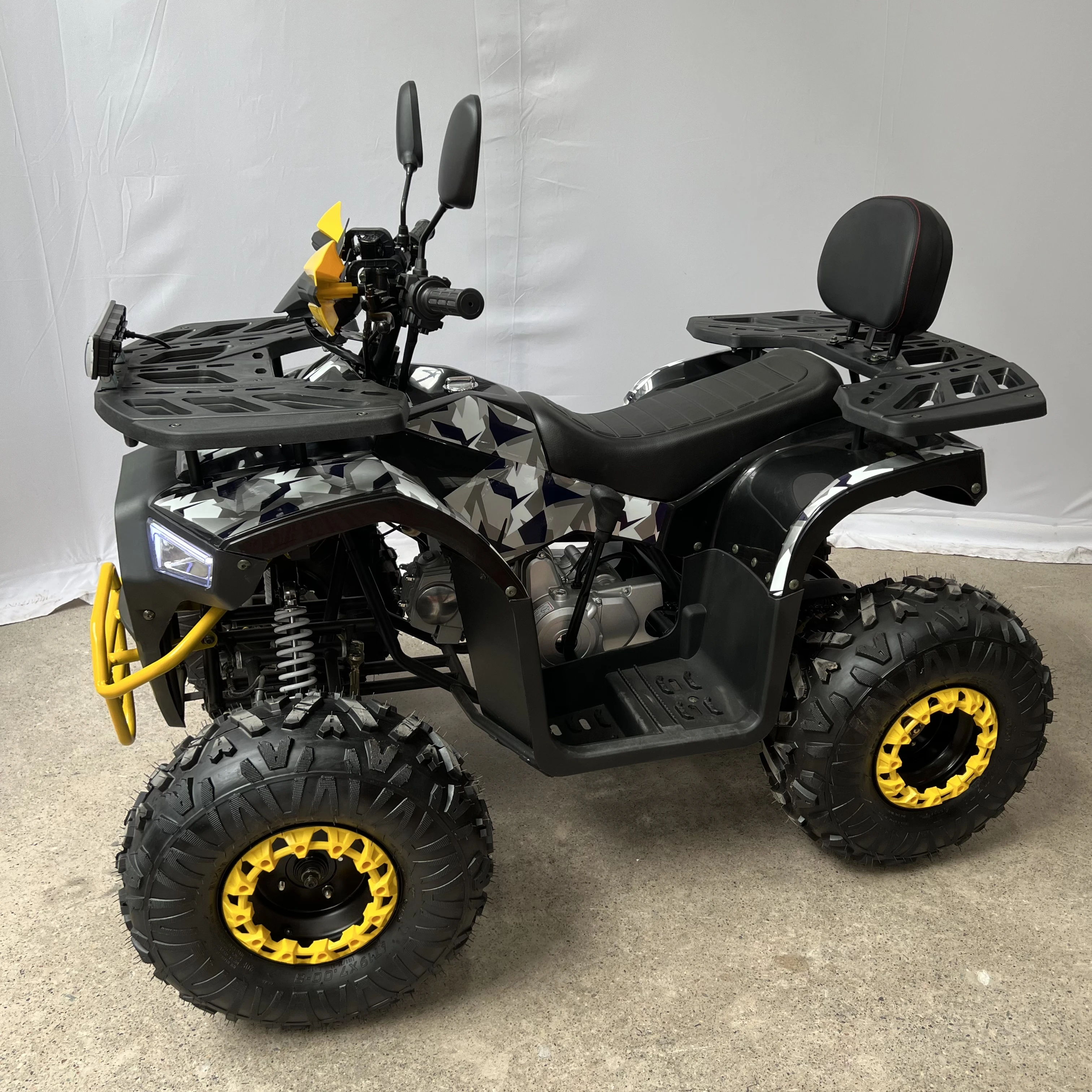200cc Gas/Diesel Automatic 4 Stroke 1 Cylinder Air-Cooled 2WD ATV Youth and Adult 4 Wheeler with Chain Drive Transmission