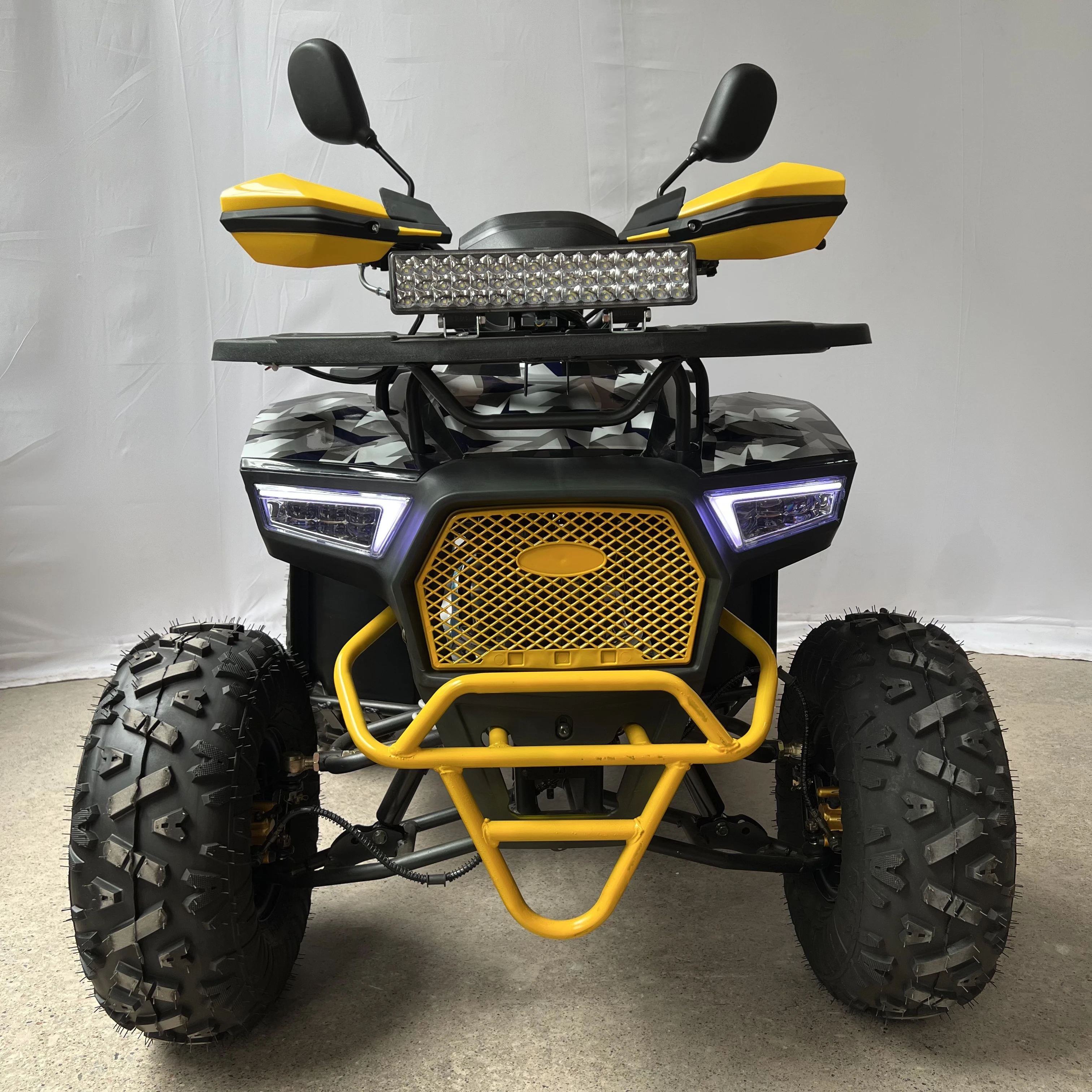 200cc Gas/Diesel Automatic 4 Stroke 1 Cylinder Air-Cooled 2WD ATV Youth and Adult 4 Wheeler with Chain Drive Transmission