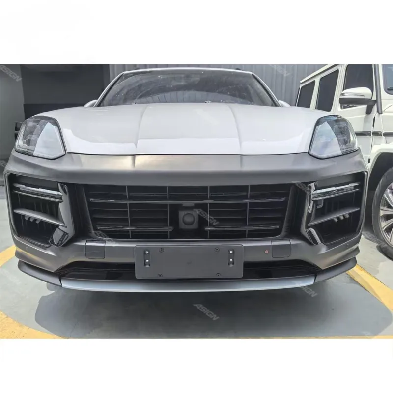 2011-2018 for Porsche Cayenne 958.1 958.2 Upgrade 2025 High Quality 1:1 Mold Car Bumper Kit Matrix LED Headlights Taillights