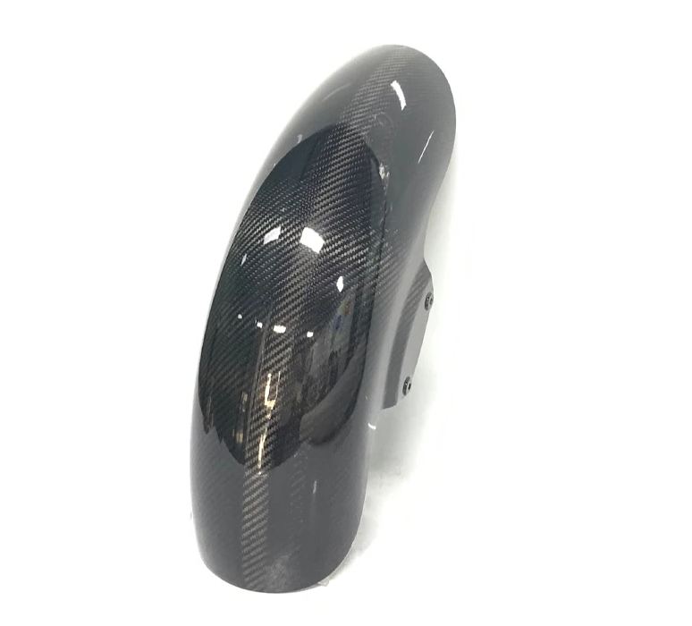 Teen Top Factory Carbon Fiber Vivid Black Front Fender Fit for Harley Touring Model Street Road Glide for Front Mudguard 2009+