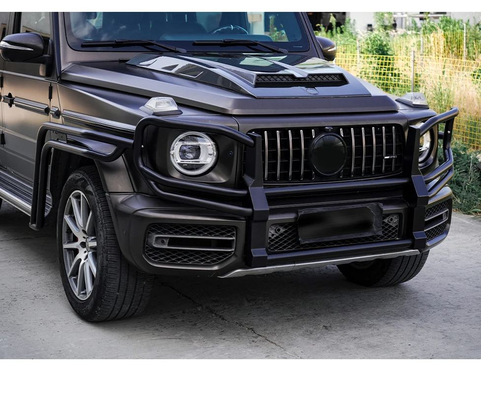 2019y+ G Class W464 G63 Off-Road Full Wrap Bumper G63 Front Guard Bull Bar Auto Car Upgrade Replace Front Bumper Guard