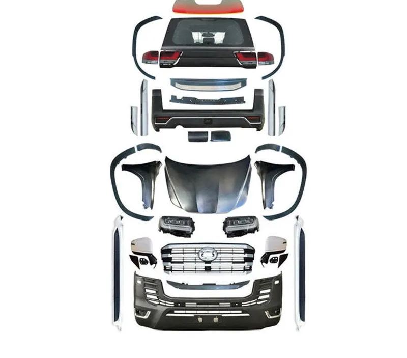 New Arrival Bodykit for 2008-2021 Land Cruiser LC200 Upgrade to LC300 High Quality GR Model Conversion Kit with Trunk Lid Bonnet