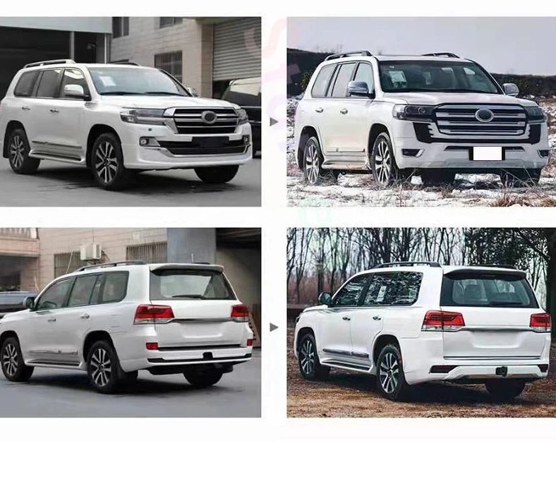 New Arrival Bodykit for 2008-2021 Land Cruiser LC200 Upgrade to LC300 High Quality GR Model Conversion Kit with Trunk Lid Bonnet