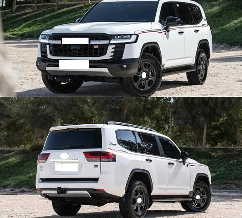 New Arrival Bodykit for 2008-2021 Land Cruiser LC200 Upgrade to LC300 High Quality GR Model Conversion Kit with Trunk Lid Bonnet