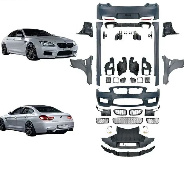 Manufacturing Source Full Body Kit Front Rear Bumper Grille Fender for BMW 6 Series F06 F12 F13 2011-2018 Upgrade M6 Body Kit
