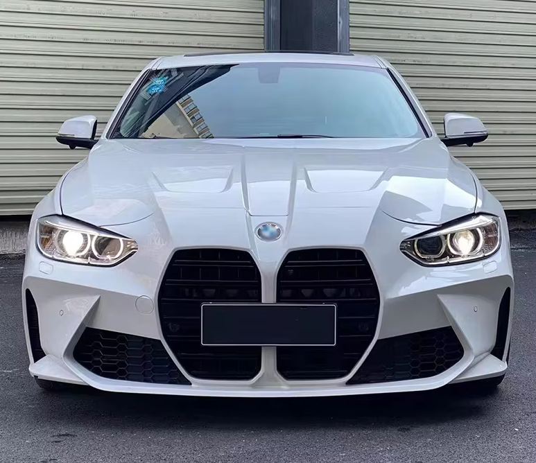 FEITUO Wide Body Kit for BMW 3 Series F30 Upgrade to G80 M3 with High Quality Car Bumpers Grill Side Skirt Tail Throat Headlamp