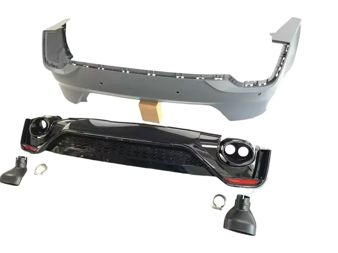 For Audi A5 S5 B9.5 2021-2022 Update RS5 Honeycomb Front & Rear Bumper Assembly Side Skirt Car Beauty Modified Body Kit