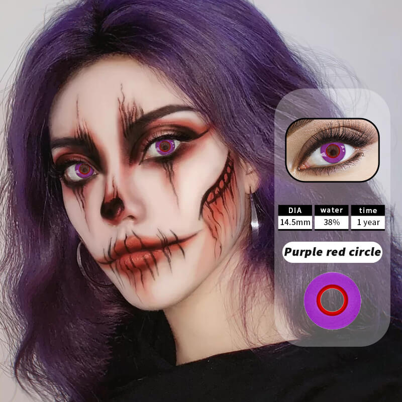 [Halloween&Cosplay] Purple Red Circle