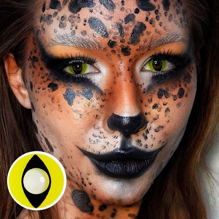 [Halloween&Cosplay] Yellow Cat Eye