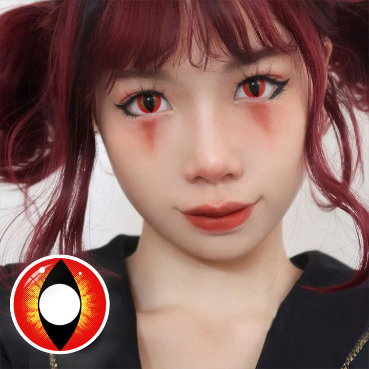 [Halloween&Cosplay] Cat Eye Sauron Red