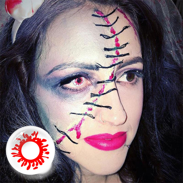 [Halloween&Cosplay]D147 Trauma Red