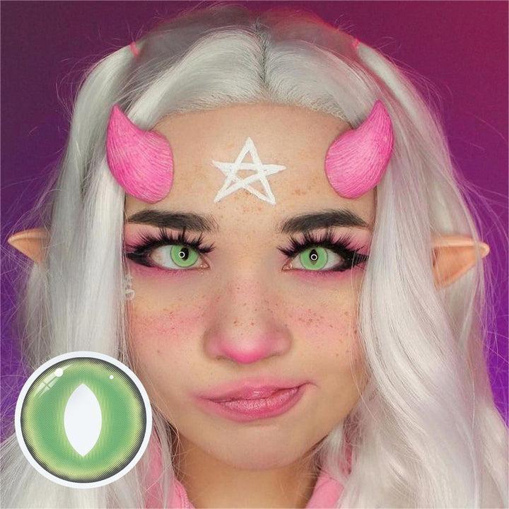 [Halloween&Cosplay]D241 Snake Green