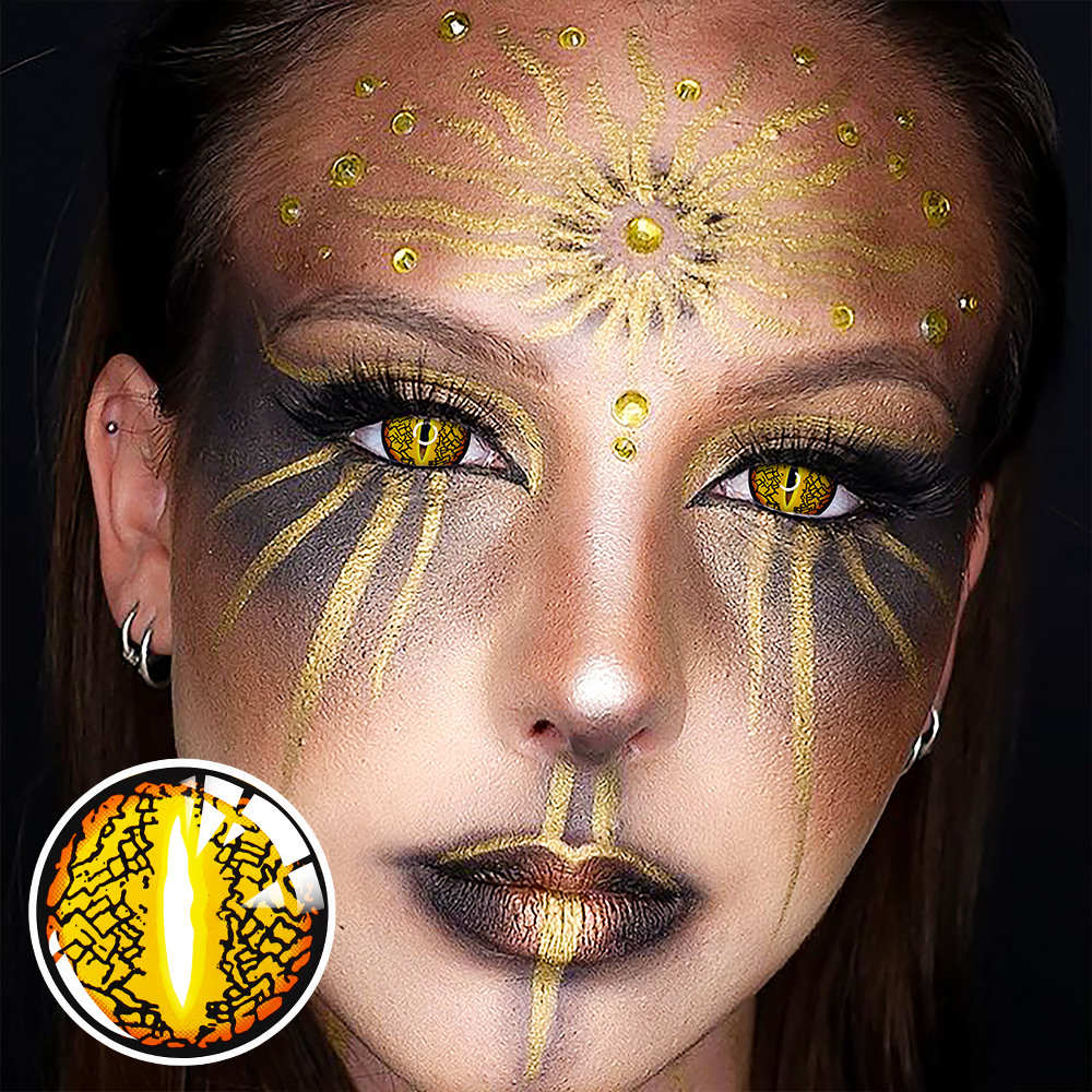 [Halloween&Cosplay]Lizard Eye Brown