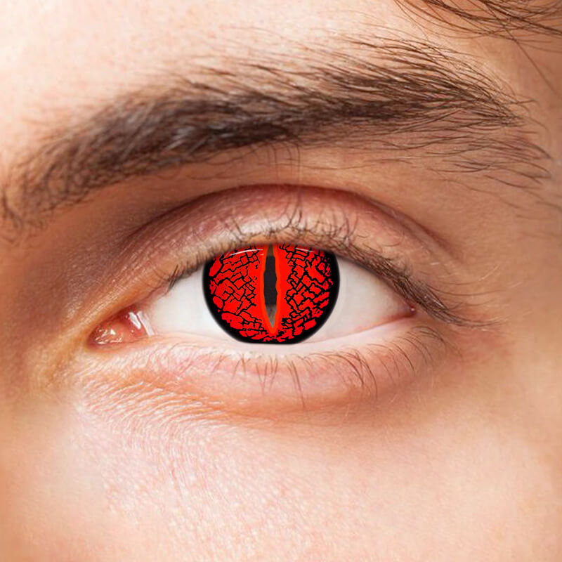 [Halloween&Cosplay] Lizard Eye Red