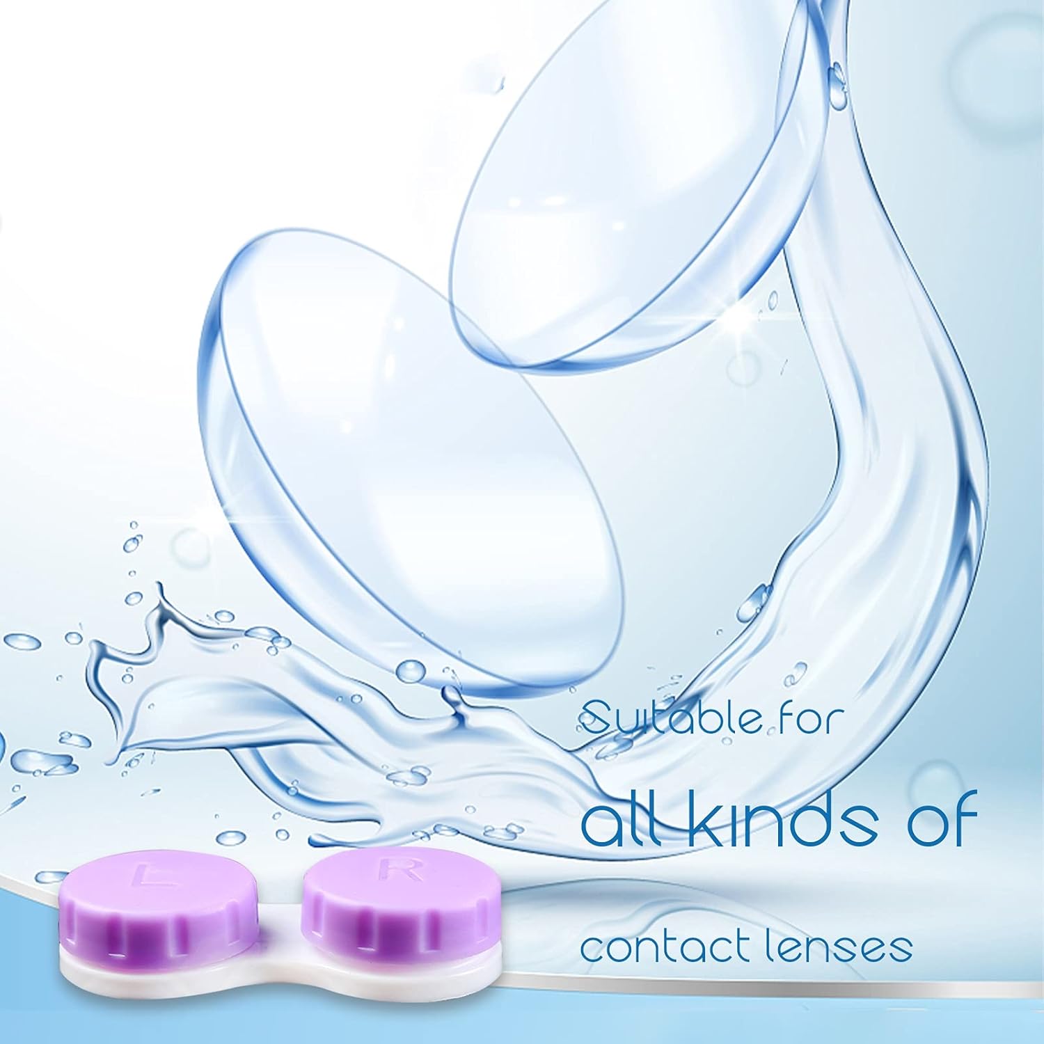 1 PCS Mini Contact Lens Case Set