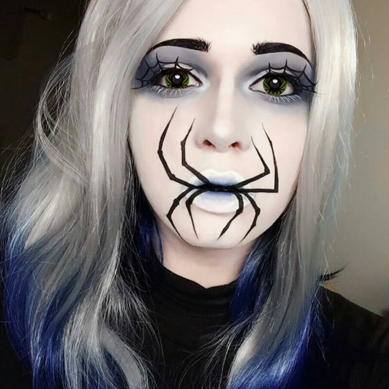 [Halloween&Cosplay] Green-Black Spider