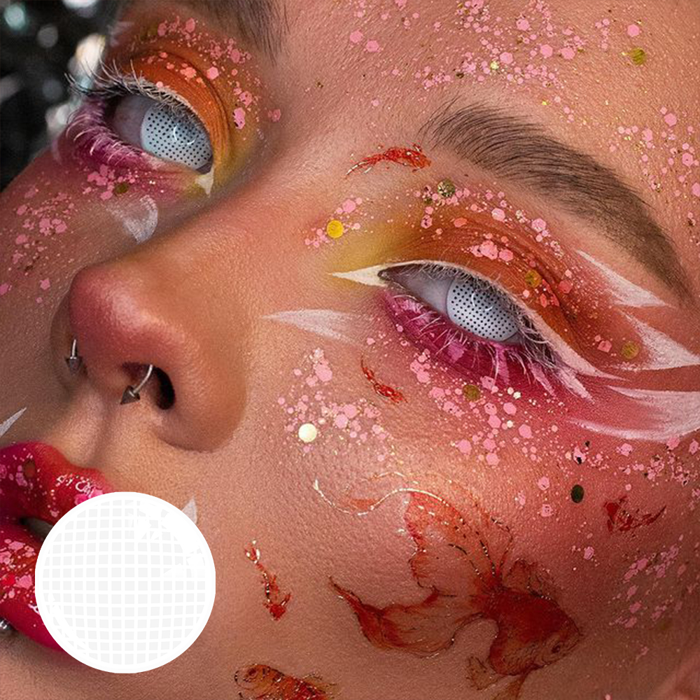 [Halloween&Cosplay] White Mesh