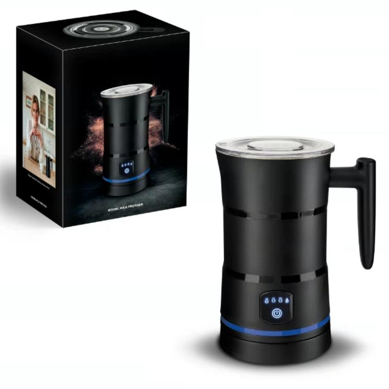 Electric Milk Frother – Professional Automatic Foam Maker For Lattes, Cappuccinos & Hot Chocolates, Stainless Steel, Whisk & Froth In Seconds, Versatile Modes – Ideal For Home & Office Use