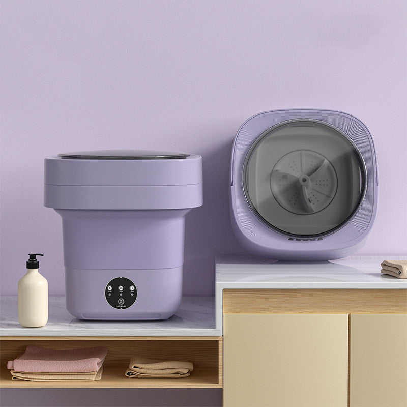 15L Foldable Washing Machine with Blue Light & UV Sterilization