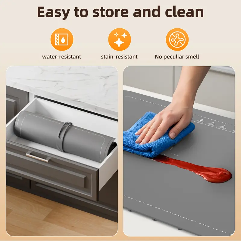 Electric Warming Tray, Foldable Food Warming Mat with Adjustable Max Temperature 212 Fahrenheit, Auto Shut-Off Food Warmer for for Gatherings, Parties, Everyday Use