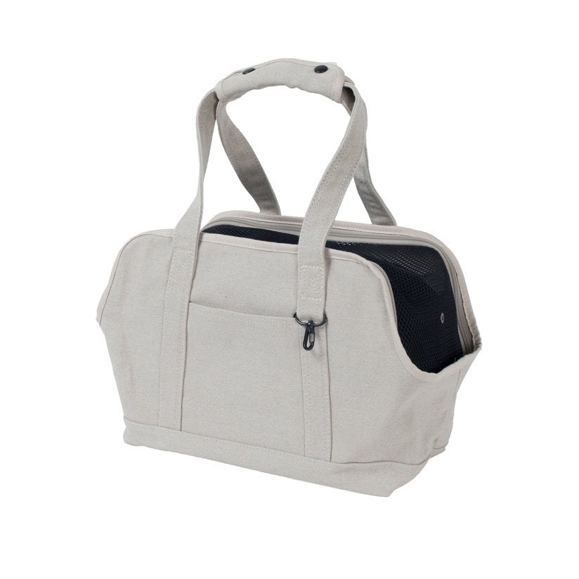 Linen Square Tote Carry Bag