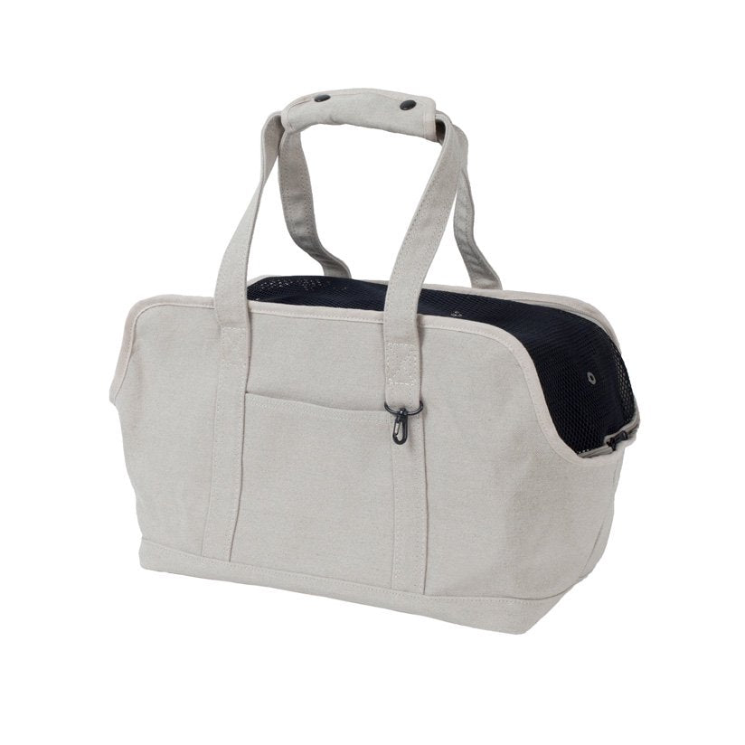 Linen Square Tote Carry Bag