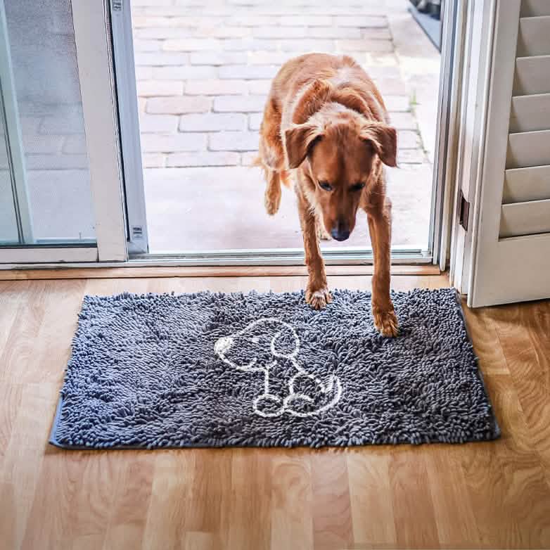 Runanuan muddy mat - Anti-Mud Dog Door Mat - Dog Lazy