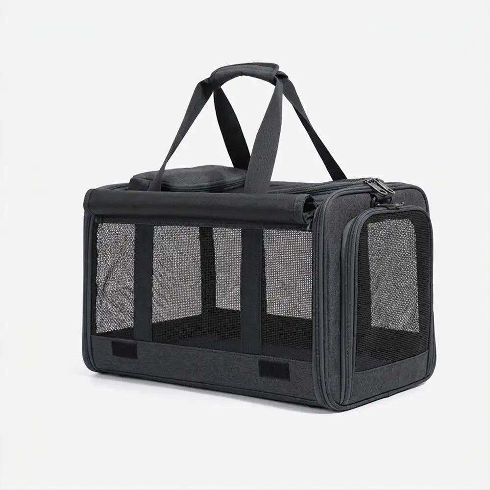 Airline Approved Portable Breathable Expandable Large-Capacity Cat Carrier Bag - Travel Nest