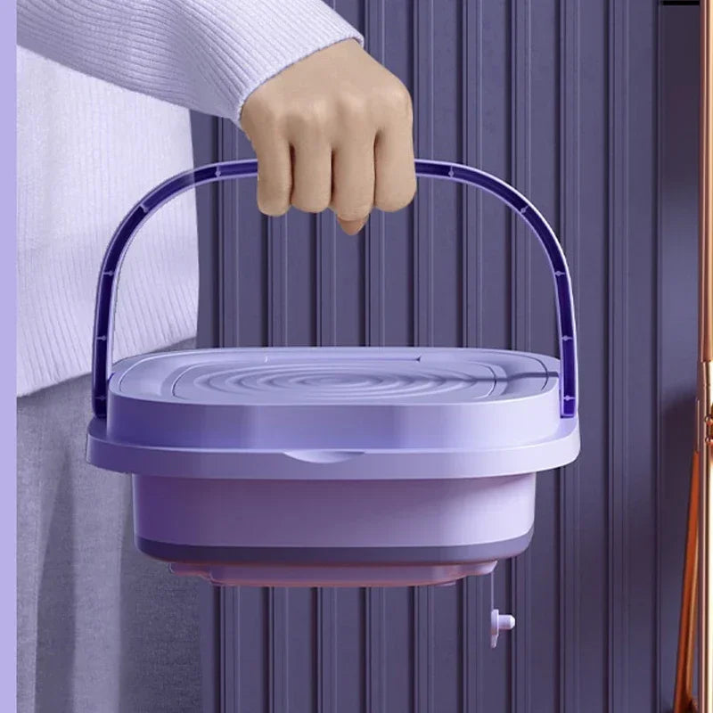 15L Foldable Washing Machine with Blue Light & UV Sterilization