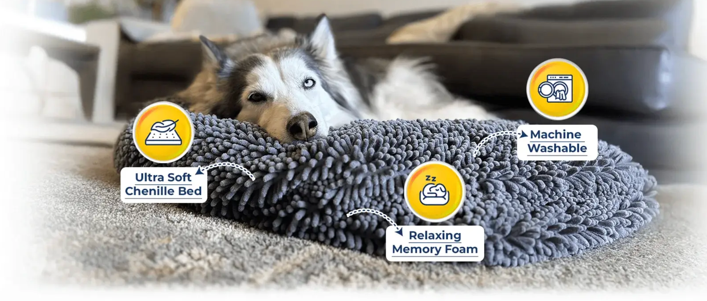 Best Anxiety Beds for Dogs｜Cloud Bed
