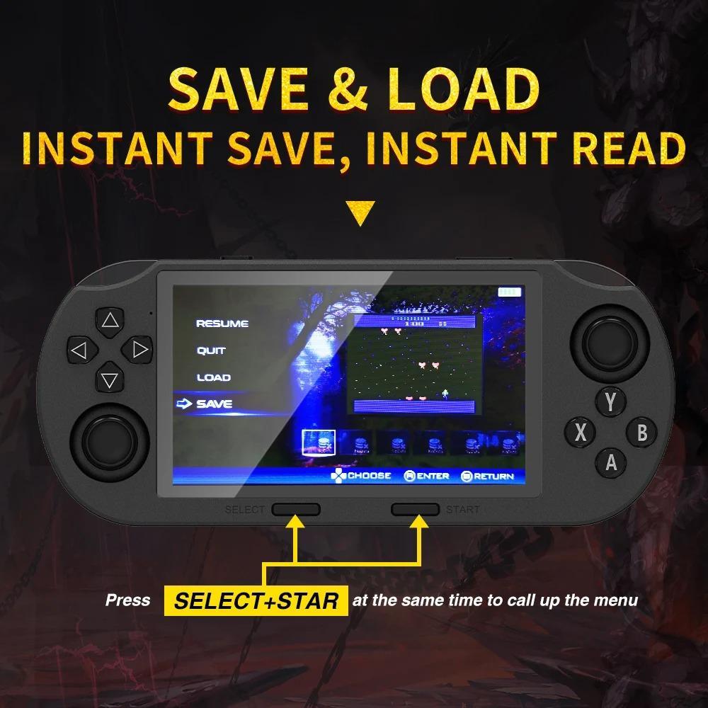 SF3000 Retro Handheld Game Console with 4.5 Inch IPS Screen 3000mAh Battery & 64GB TF Card for Boys Gift Gaming & accessories game Cables cool gadgets boys Box Compact game console retro game consoles gamer gifts for him portable retro game console SF3000 Retro Handheld Game Console with 4.5 Inch IPS Screen 3000mAh Battery & 64GB TF Card for Boys Gift Gaming & accessories game Cables cool gadgets boys Box Compact game console retro game consoles gamer gifts for him portable retro game console