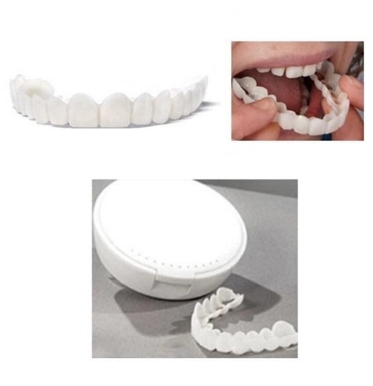 FLASH SALE: Fix Your Smile in 30 Seconds — 👨‍⚕Adjustable Snap-On Dentures😁