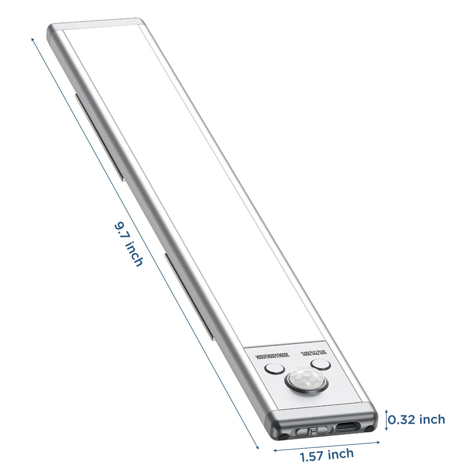 SHINE PAL Under Cabinet Lights,Motion Sensor Night Light Indoor,1500mAh USB Rechargeable Light,Magnetic Installation Dimmable Lights for Kitchen,Wardrobe,Pantry, Closet,Bathroom,Stairs,Sink Cabinet,Garage,Mother's Day gift SHINE PAL Under Cabinet Lights,Motion Sensor Night Light Indoor,1500mAh USB Rechargeable Light,Magnetic Installation Dimmable Lights for Kitchen,Wardrobe,Pantry, Closet,Bathroom,Stairs,Sink Cabinet,Garage,Mother's Day gift