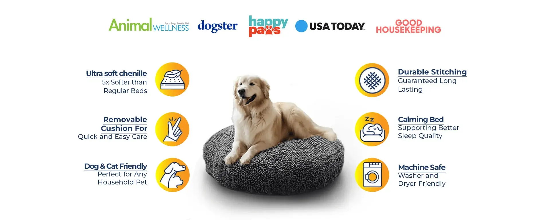 Best Anxiety Beds for Dogs｜Cloud Bed