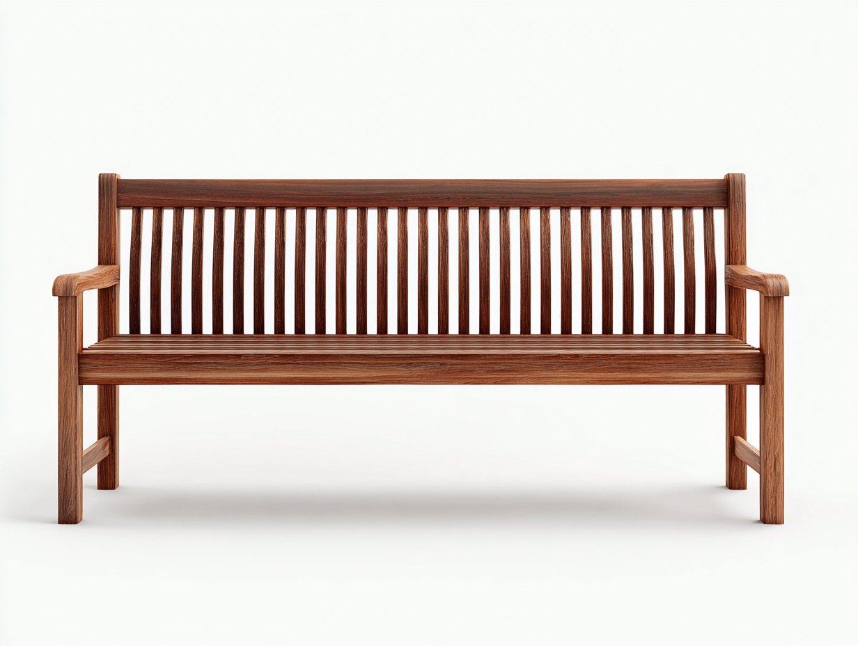 Panche da giardino-legno-188x46x81 cm-legno scuro-stile classico-Luxegohut