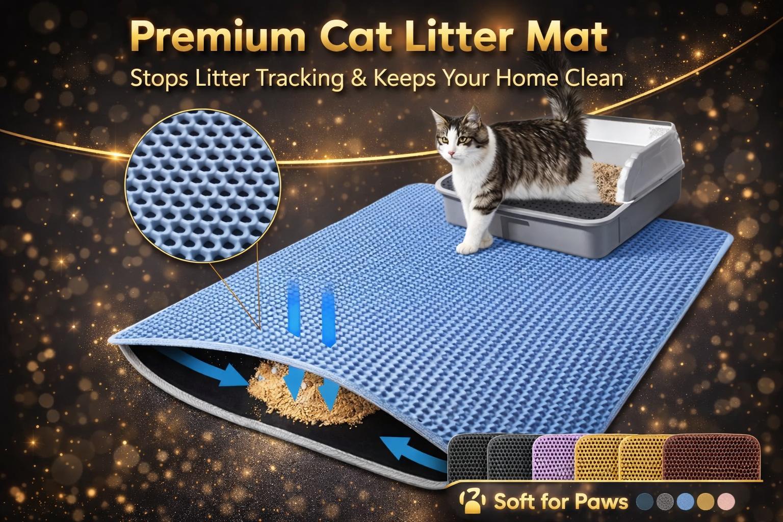 DUTRIEUX™ Premium Cat Litter Mat