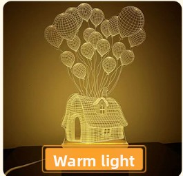 Personalized pet night light with custom name, decorative piece for bedroom or desk, commemorative gift for cats and dogs