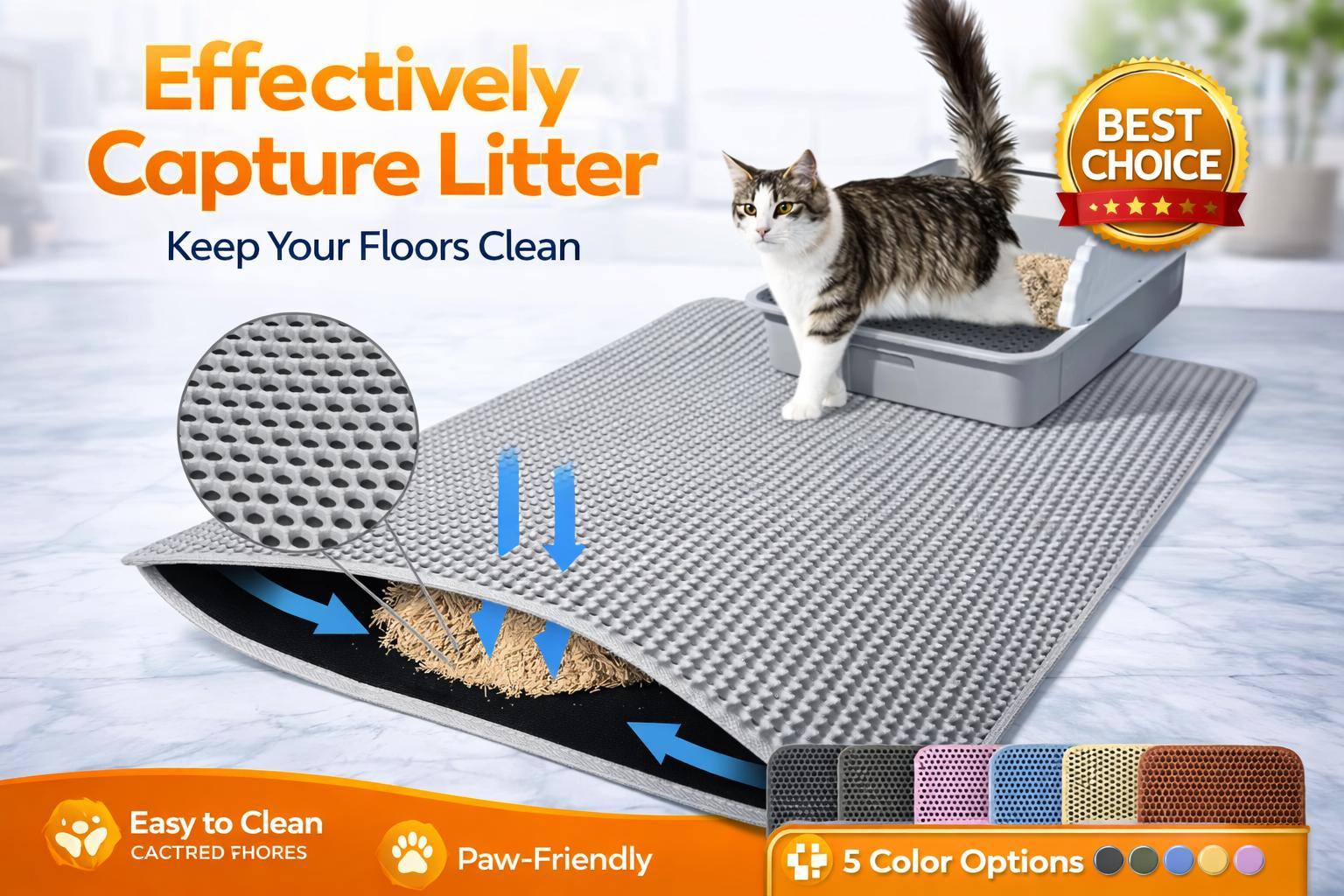 DUTRIEUX™ Premium Cat Litter Mat