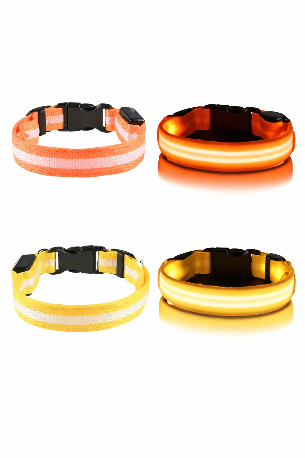 LED Safety Dog Collar – High Visibility Night Collar for Dogs