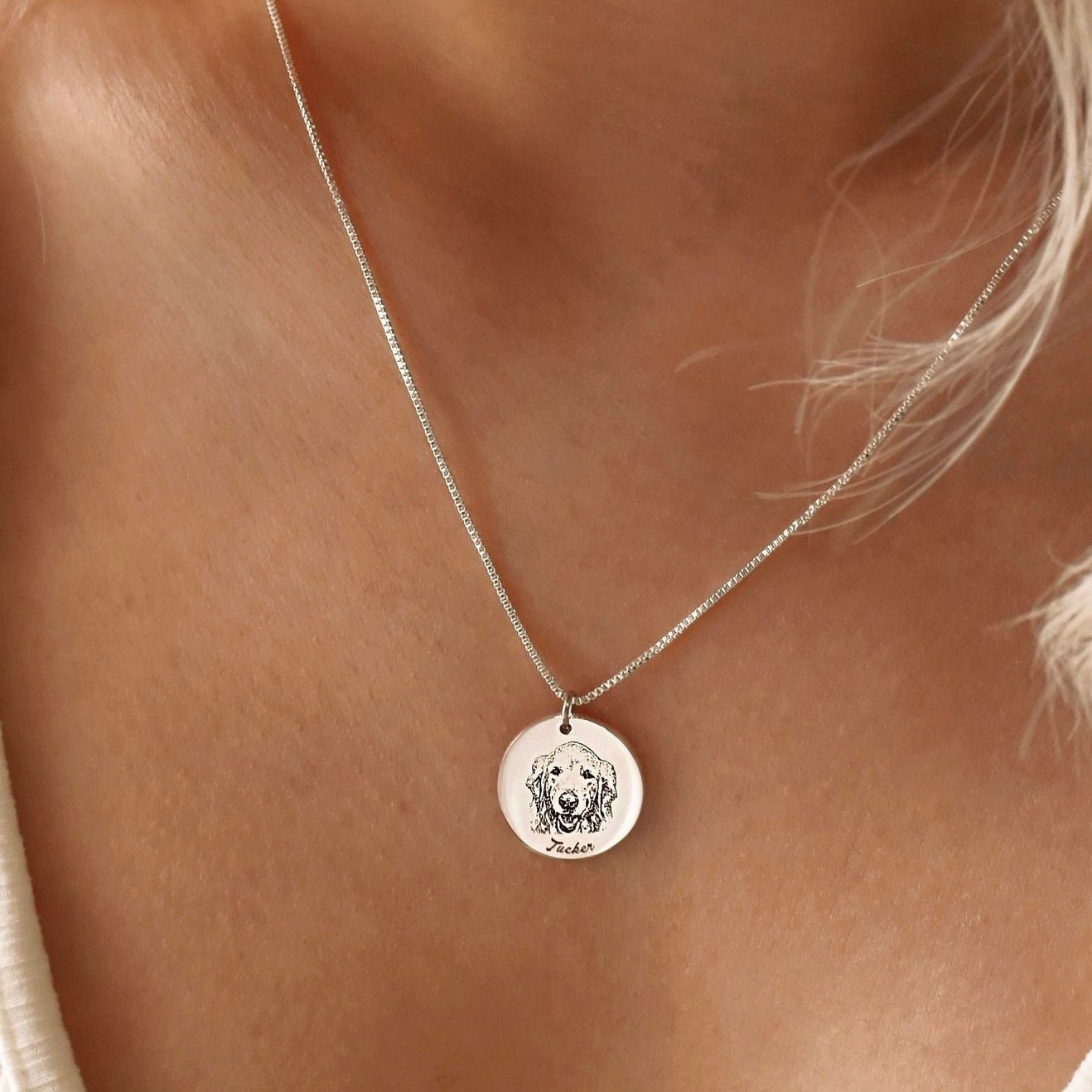 Personalized Pet Face Necklace