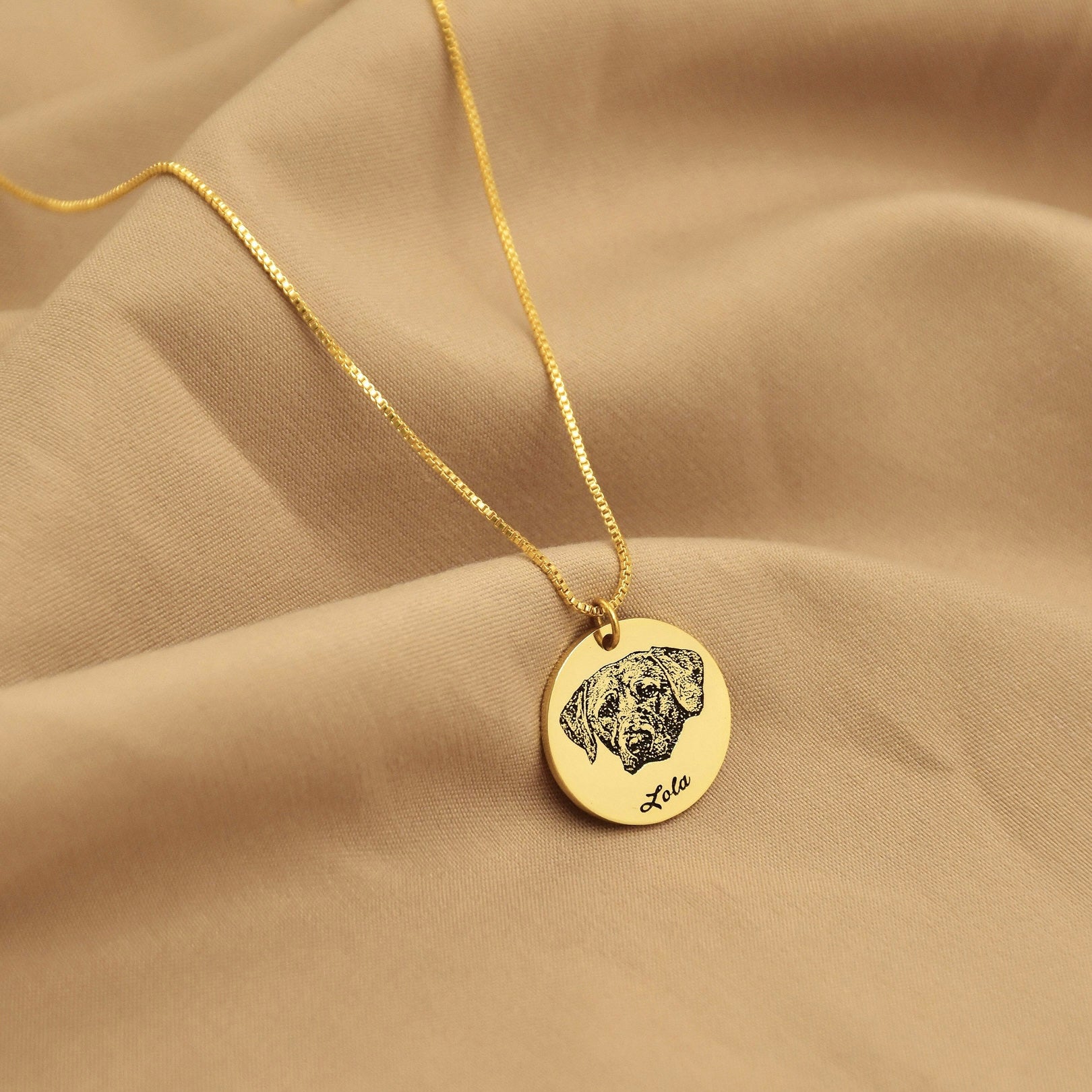 Personalized Pet Face Necklace