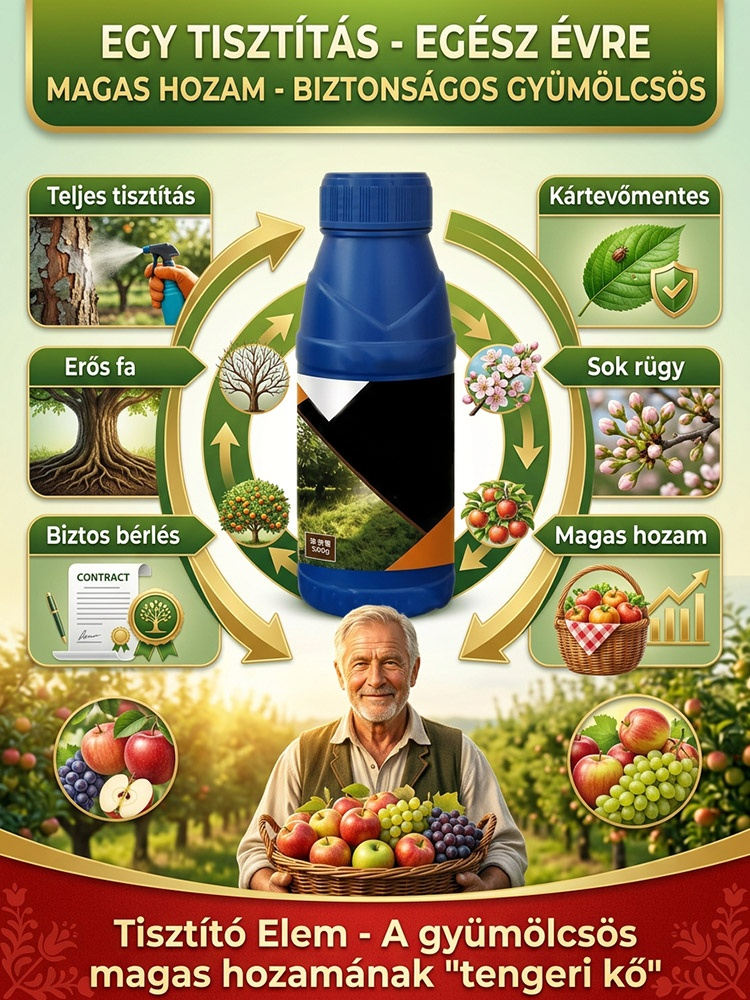 🌳[Kártevőirtási arány 95% felett]🌿Professzionális védelem, amit Európa legnagyobb gyümölcsösei is használnak