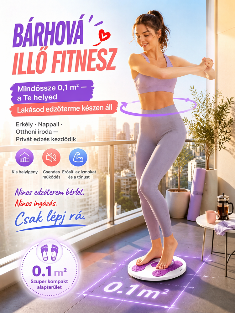 Alakformáló fitnesz testformáló csavarógép，15 perces twist = Búcsú az asztalhastól ，1 az ismételt vásárlásban