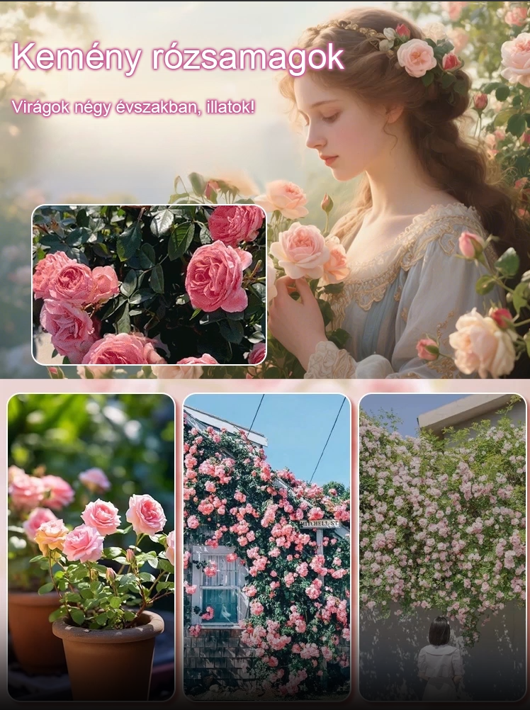Több mint 300 napon át virágzik, Pár ágat vázába téve fél hónapig illatozik – a mindennapi fáradtságot is elűzi. 🌸
