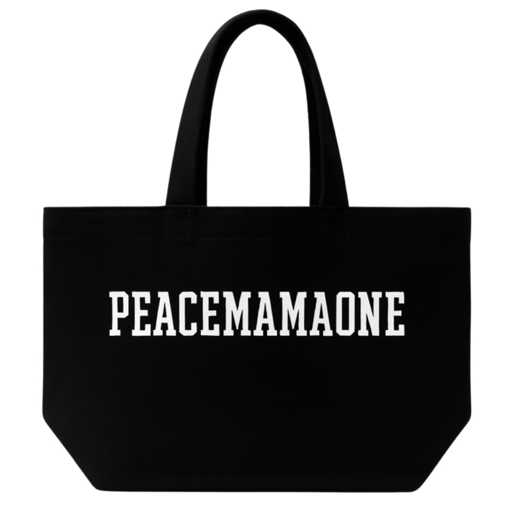GD G-DRAGON  Peaceminusone x 2025 MAMA Awards Eco Bag Black