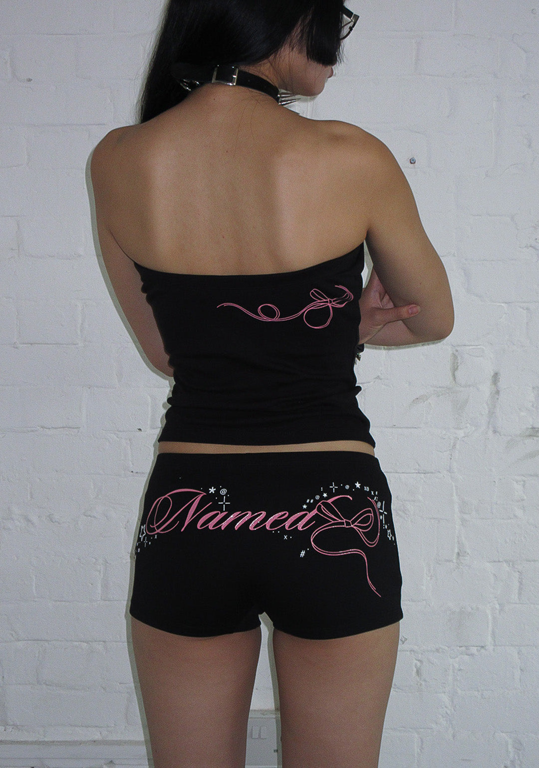 Luxeapperal™  KITTY TUBE TOP BLACK