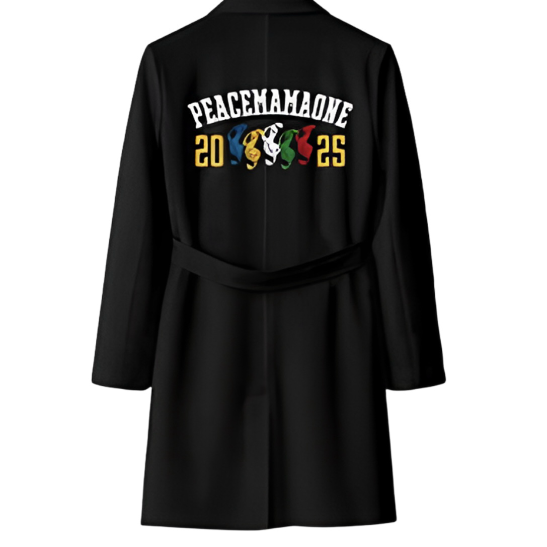 GD G-DRAGON Peaceminusone x 2025 MAMA Awards Coat Black 