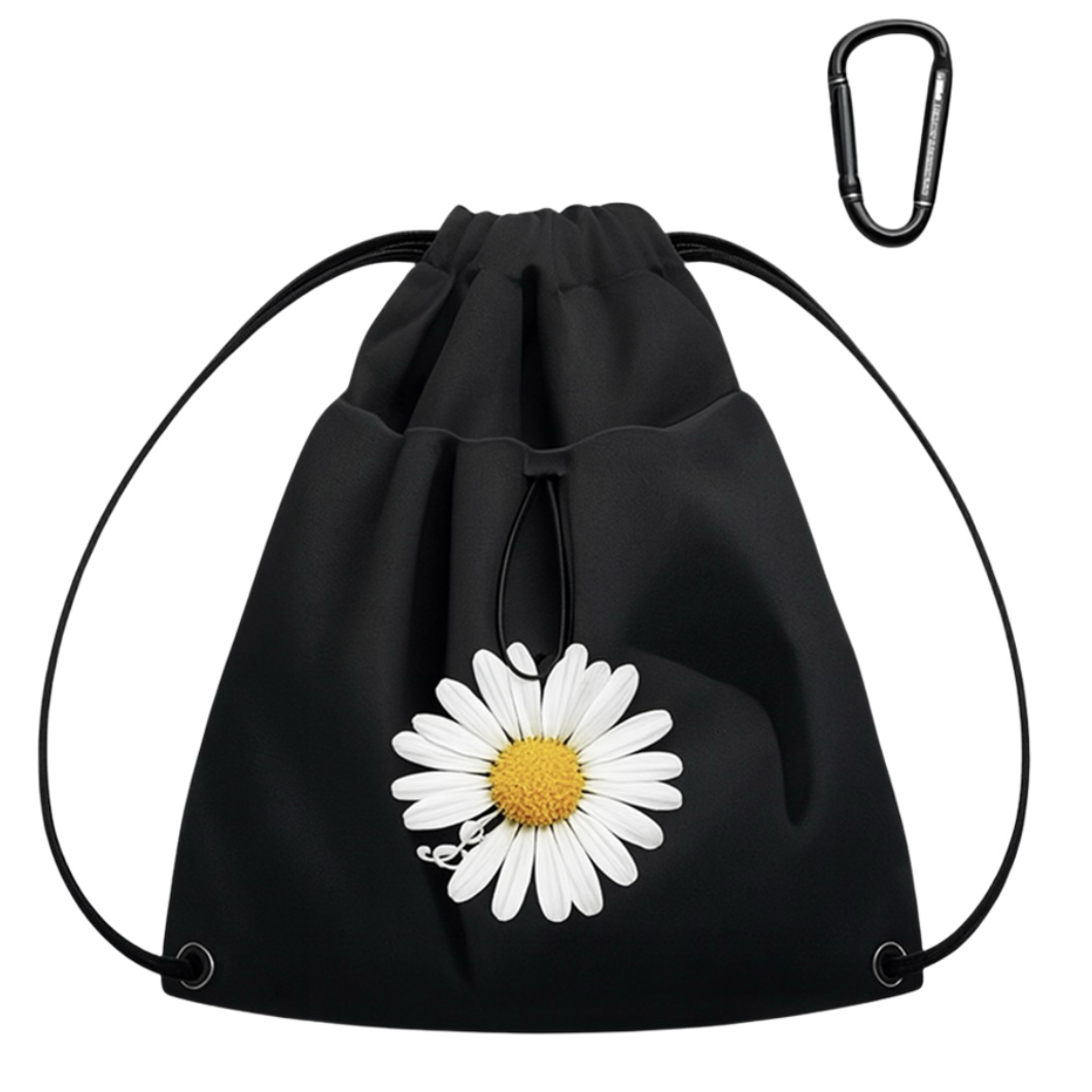 GD G-DRAGON Peaceminusone x 2025 MAMA Awards Gym Sack Black