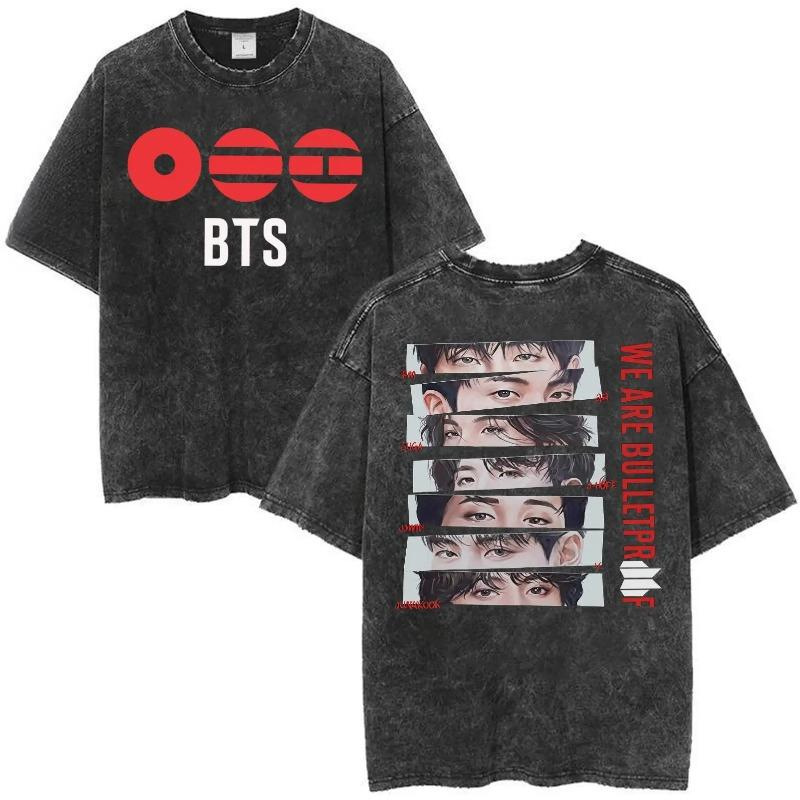 BTS World Tour [ARIRANG] Official Face Print T-Shirt